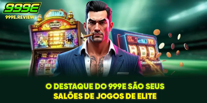 O destaque do 999E são seus salões de jogos de elite
