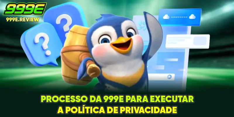 Processo da 999E para executar a política de privacidade