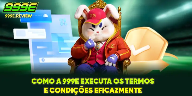 Termos e Condições 3 Como a 999E executa os termos e condições eficazmente