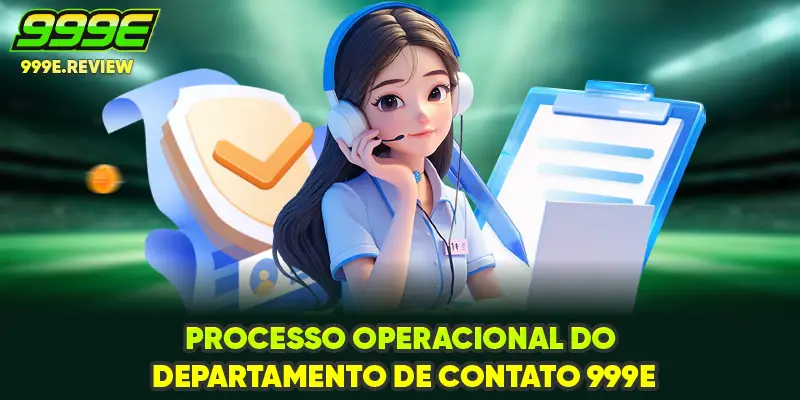 Processo operacional do departamento de contato 999E