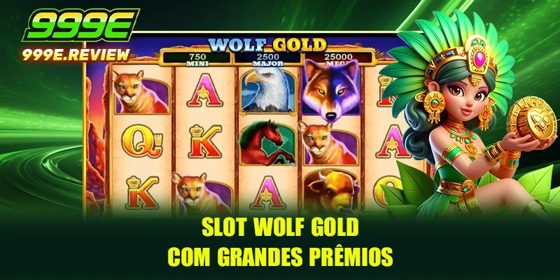 Slot Wolf Gold com grandes prêmios